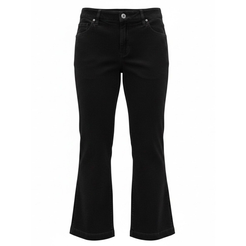 Eddie Bauer Black Flare Corduroy Jeans - Size 4